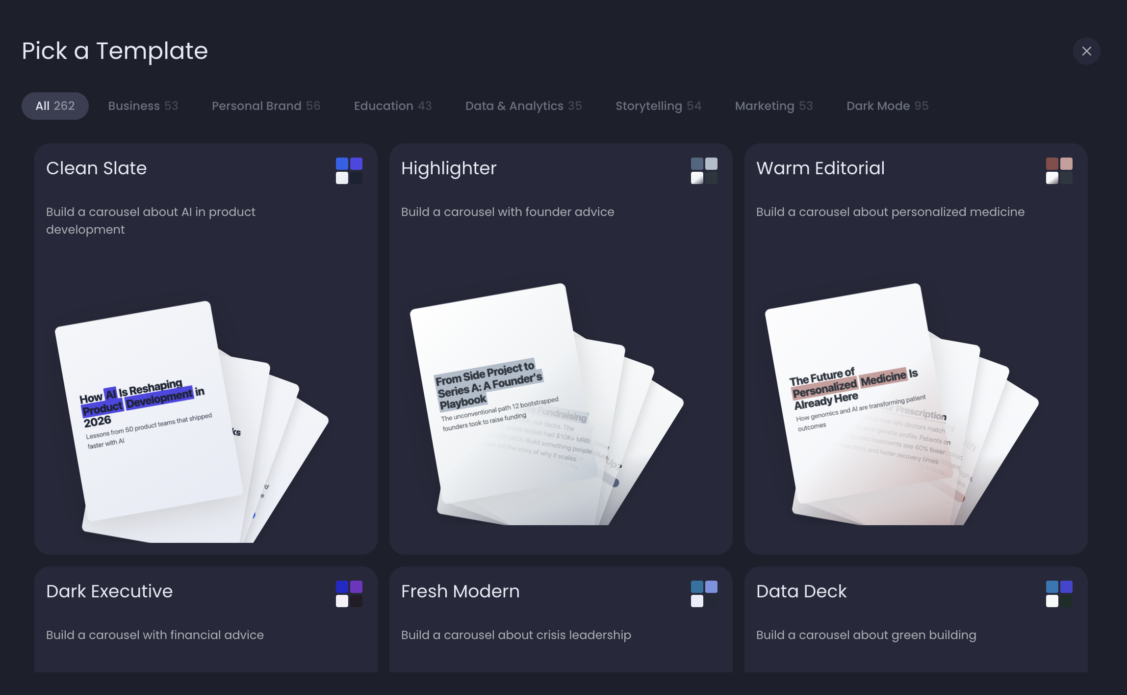 Linkedin Carousel creator