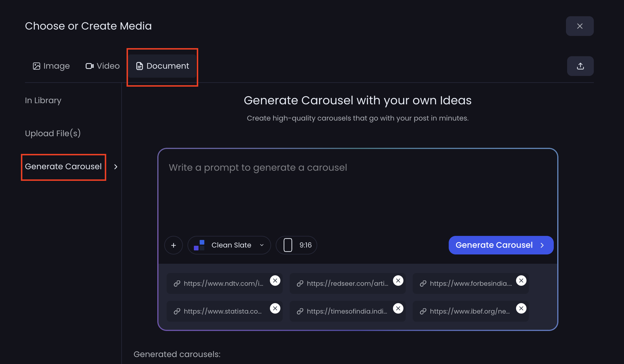 Customize or publish instantly