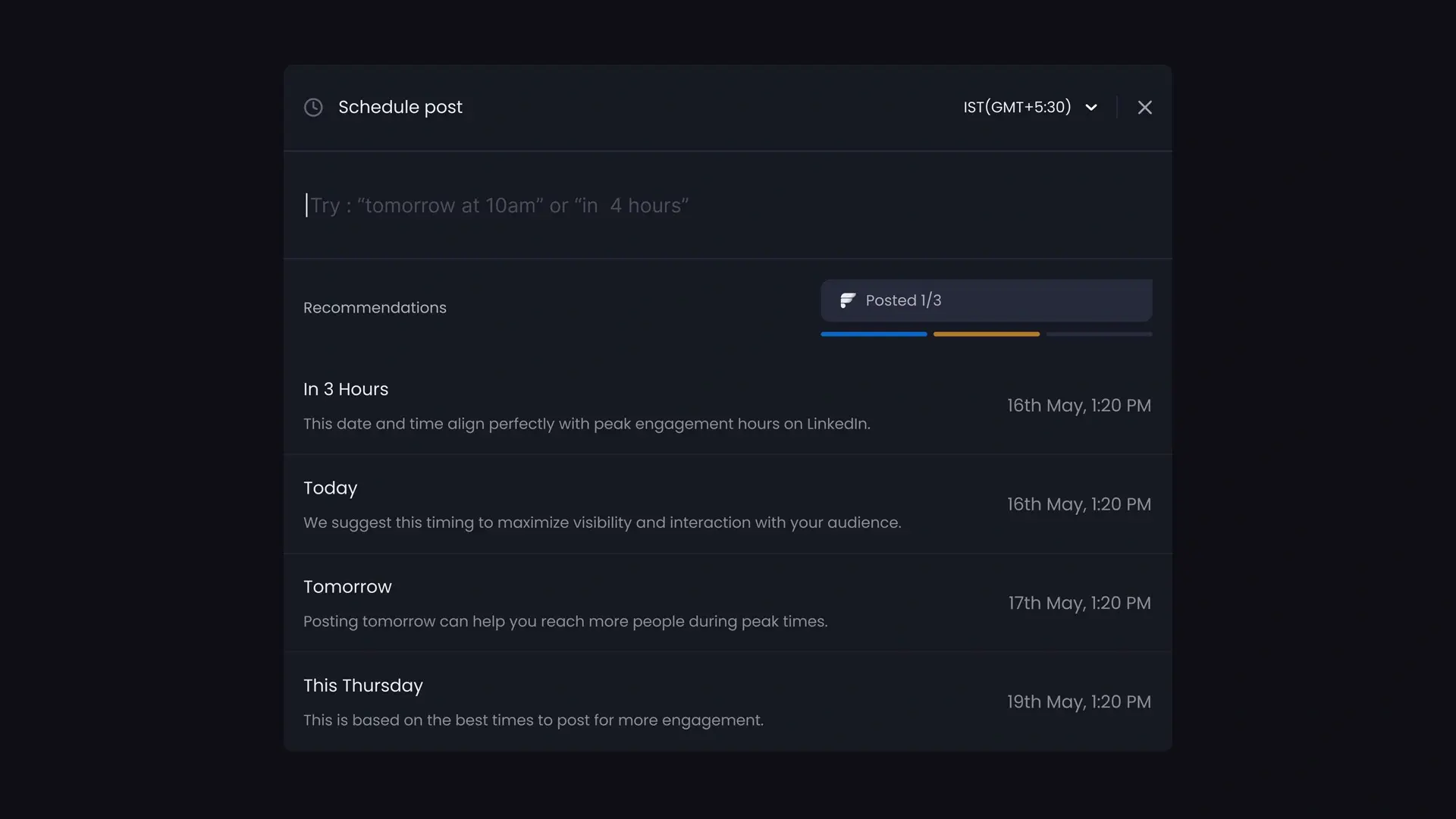 Help Recruiters Post Consistently