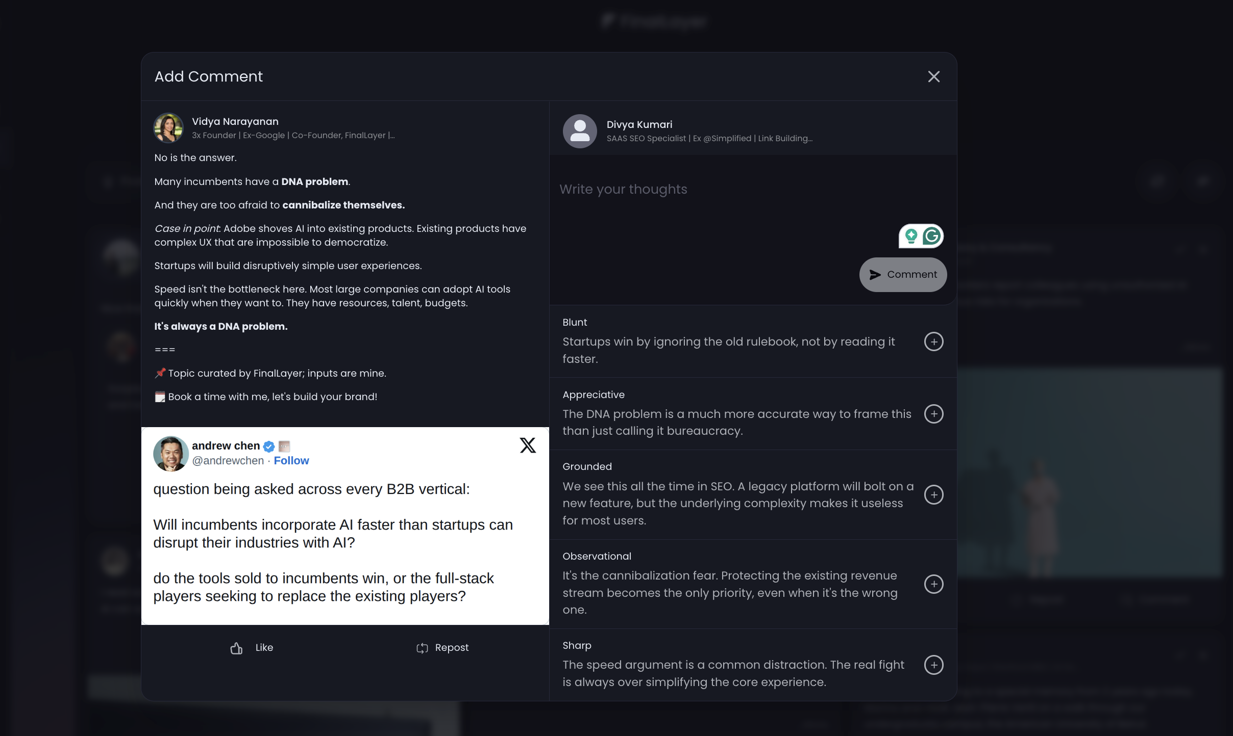 Boost Visibility Through Mutual Engagement Boost Visibility Through Mutual Engagement