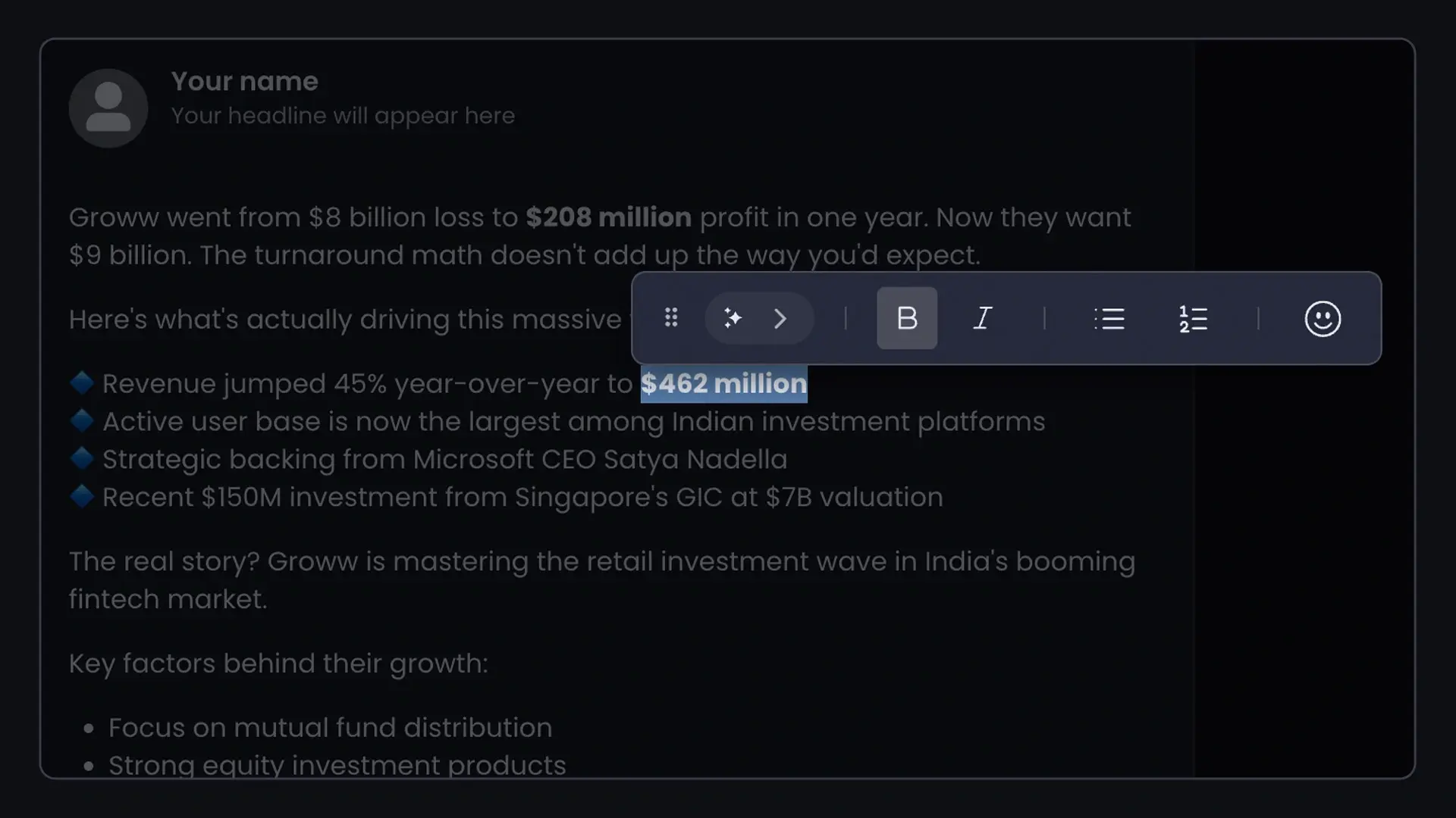 Format and Publish With Ease