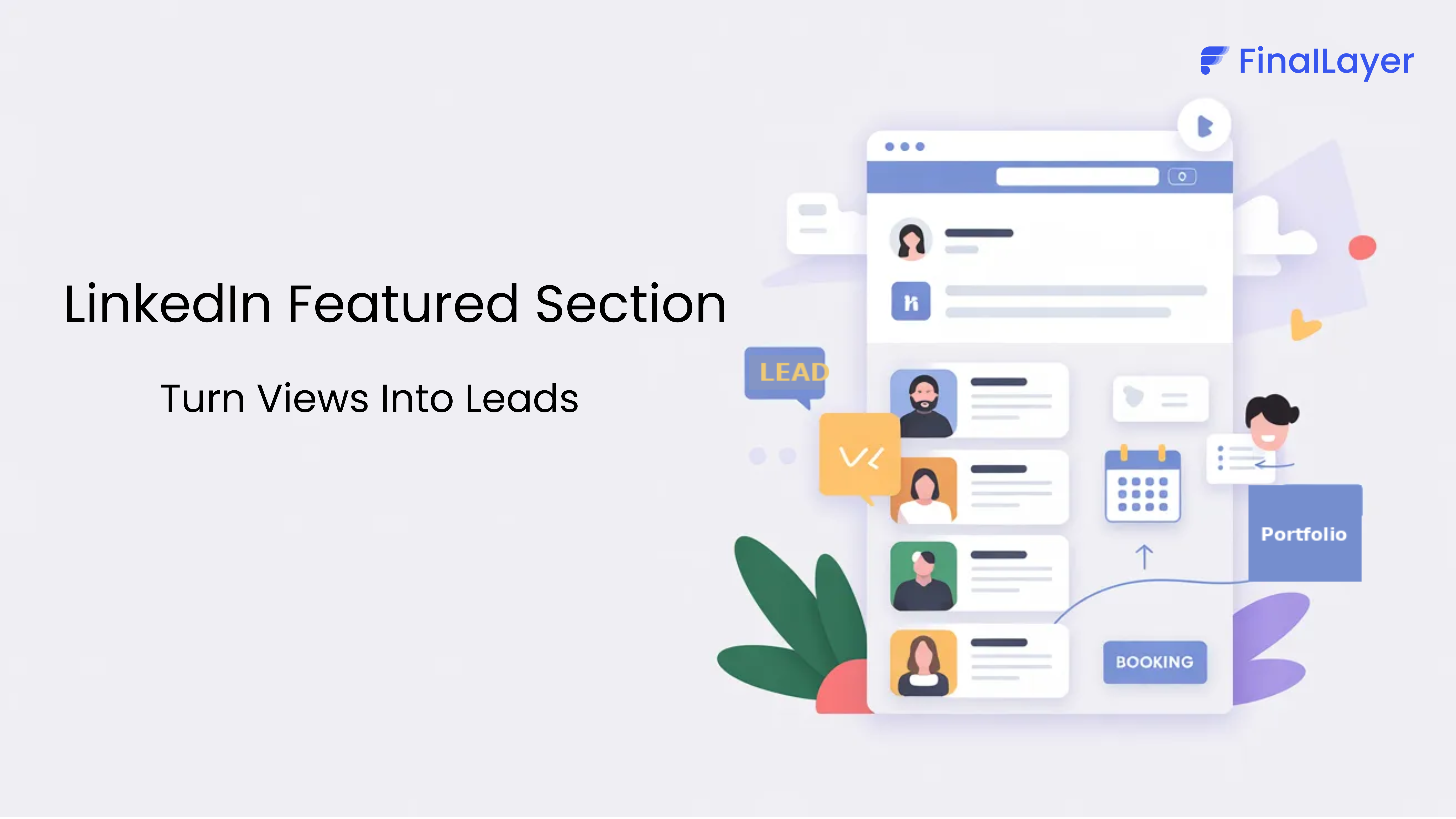Cover image of LinkedIn featured section