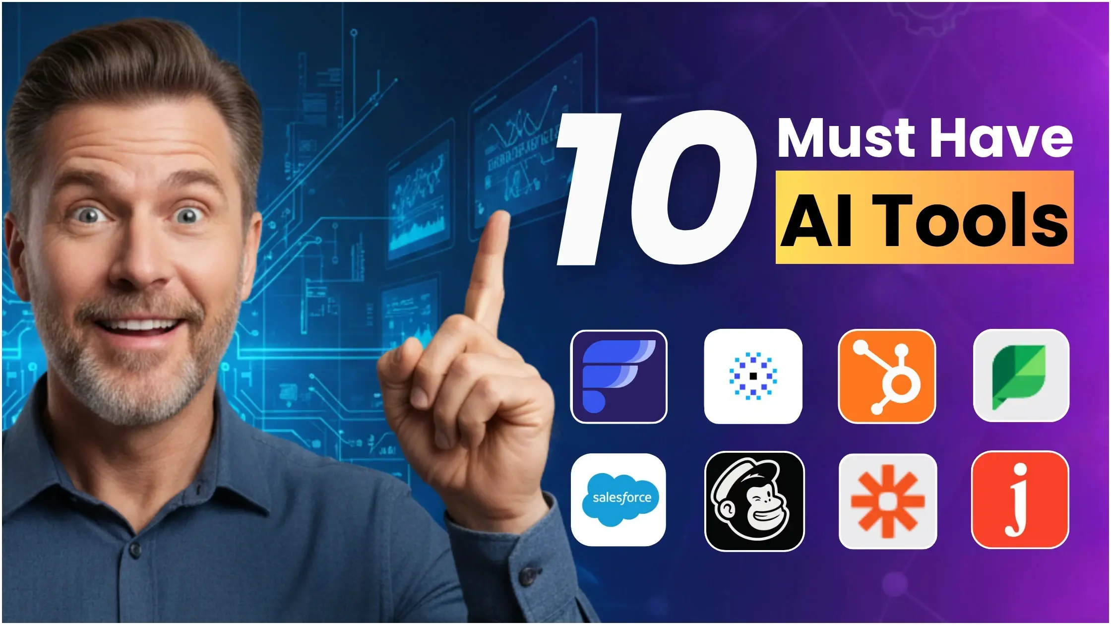 Top 10 AI Tools For Marketers