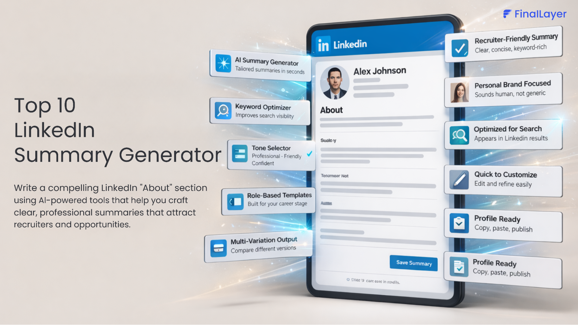 Top 10 LinkedIn Summary Generator Tools to Transform Your Profile in 2026