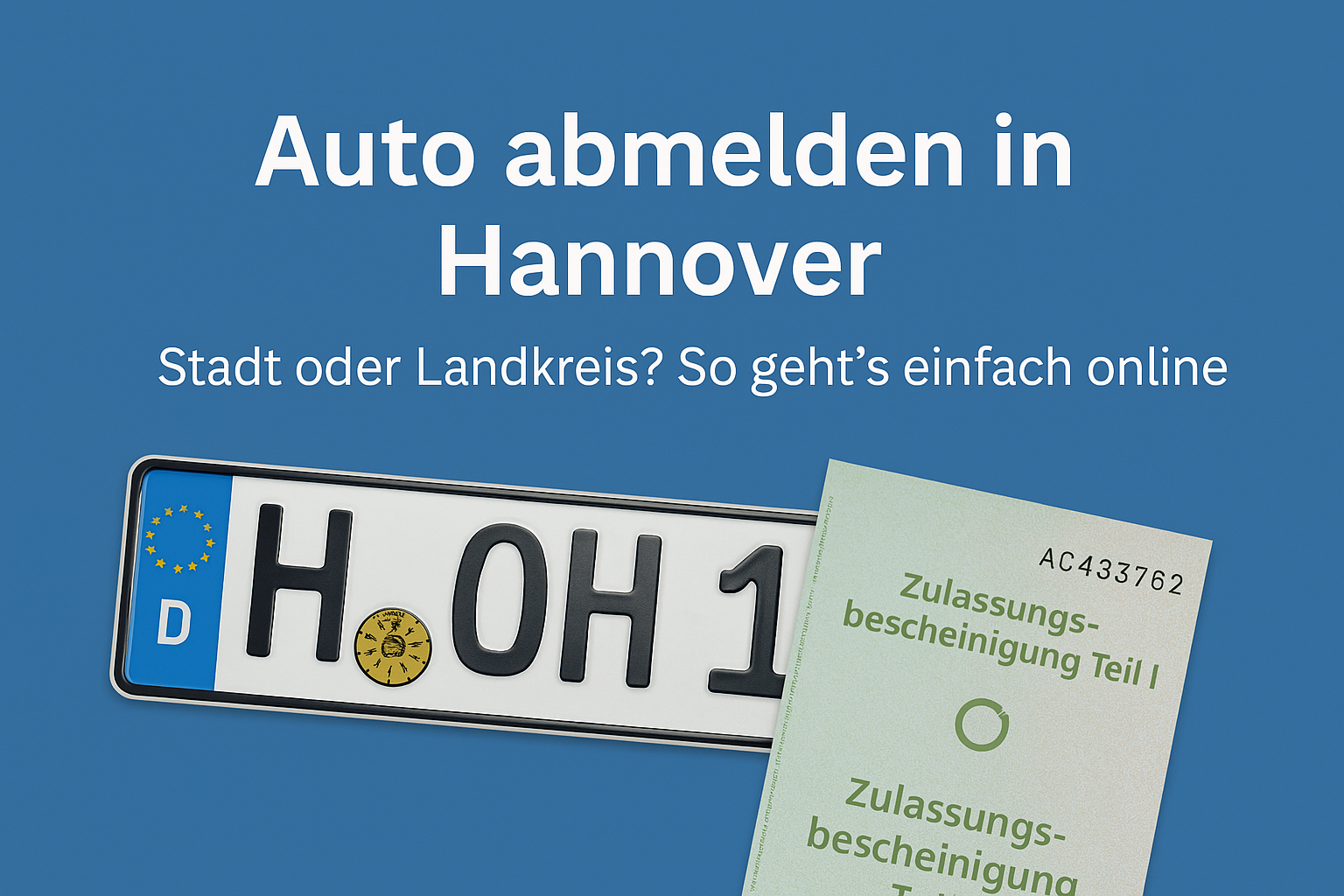 Faszinierend Auto Abmelden Online Bild