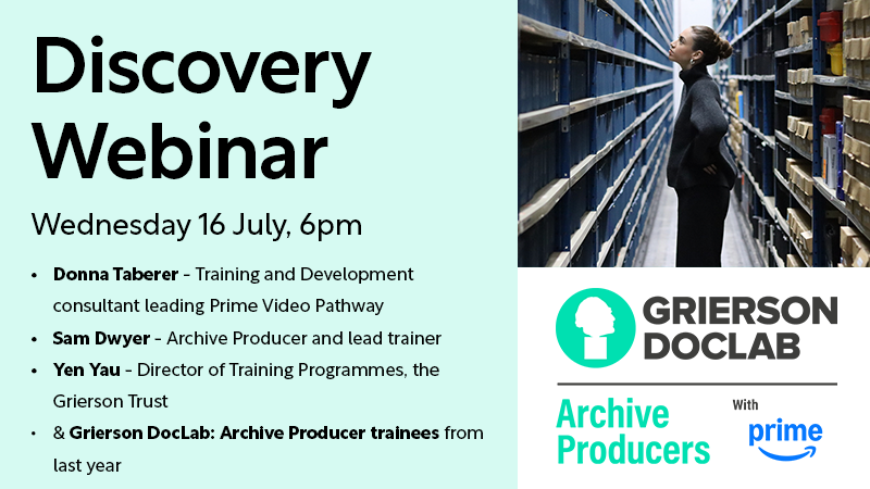 Archive Producers Discovery Webinar recording