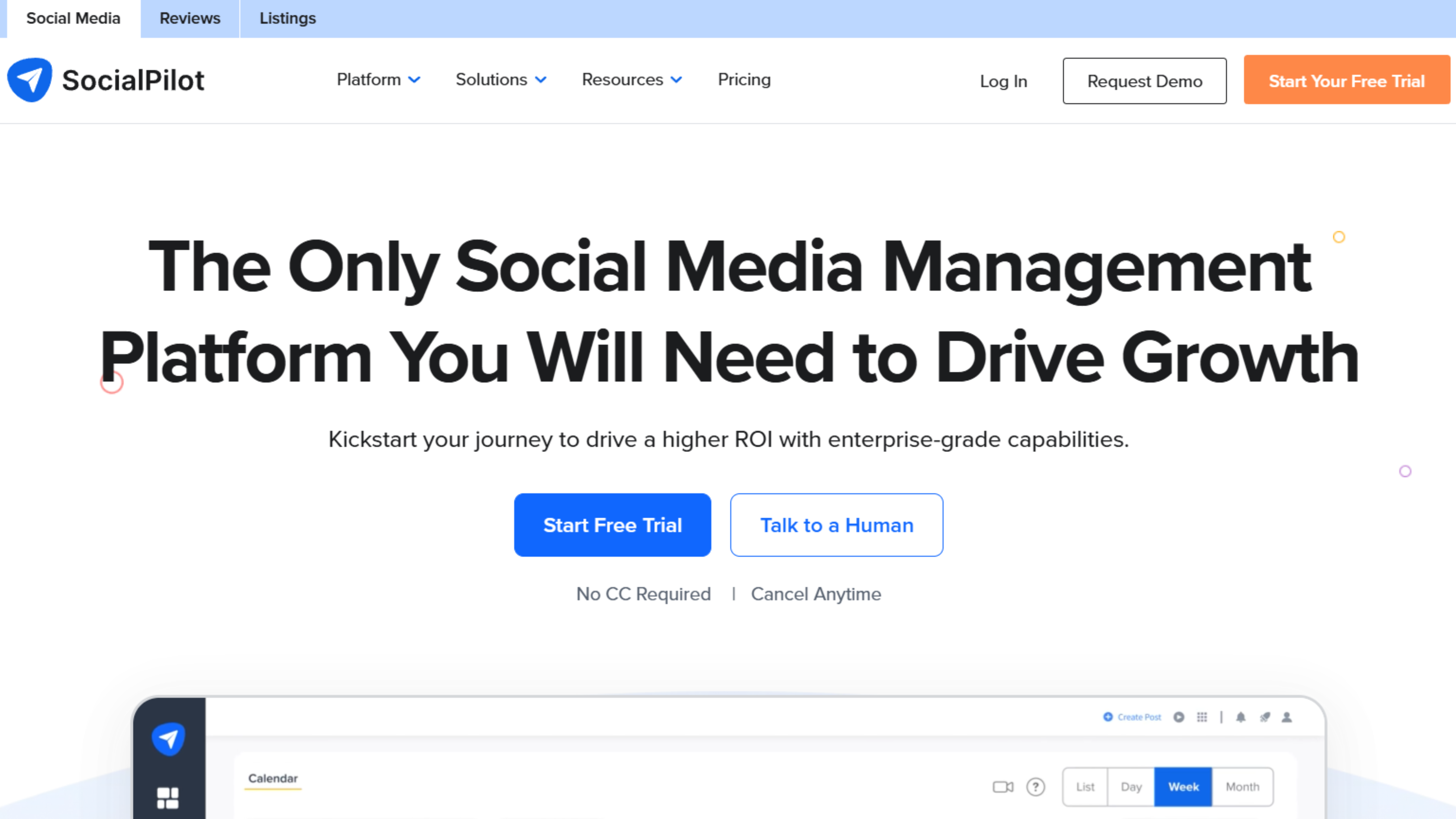 preview of social pilot