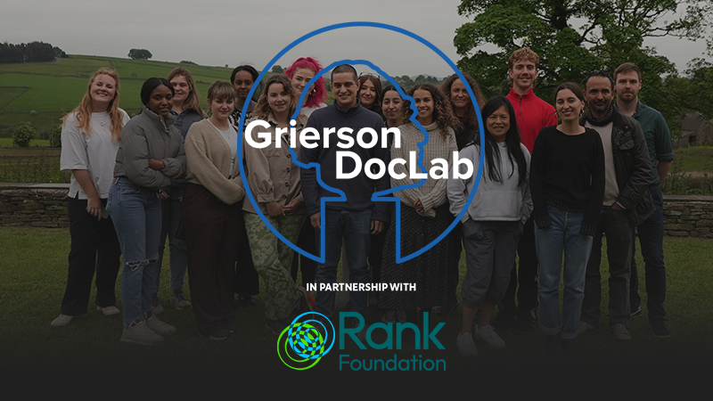 The Grierson DocLab core training programme, with support from The Rank Foundation, is now open for applications!