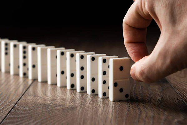Creating a domino effect. Picture: Adobe Stock