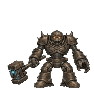 Enemy animation generated with Ludo.ai