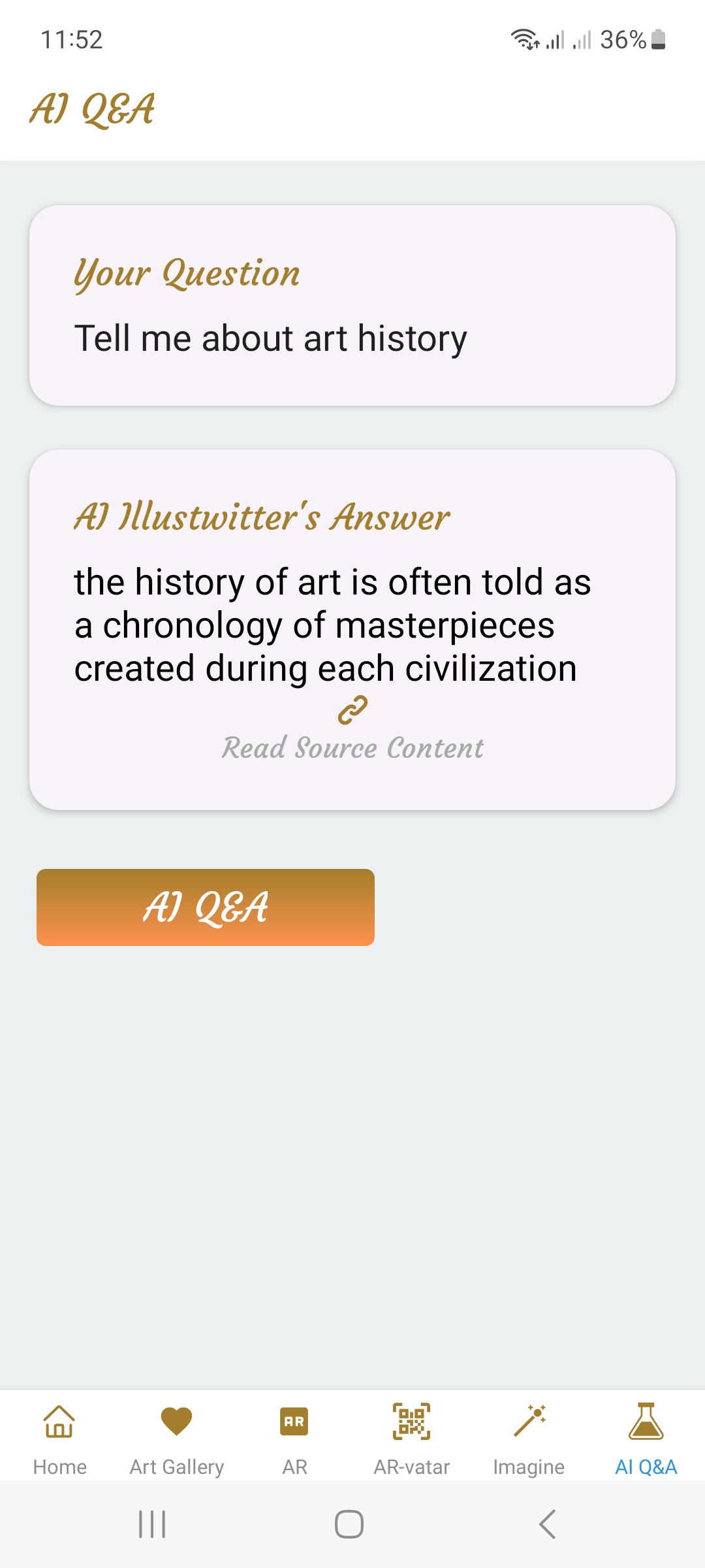 AI Q&amp;A With AI Illustwitter