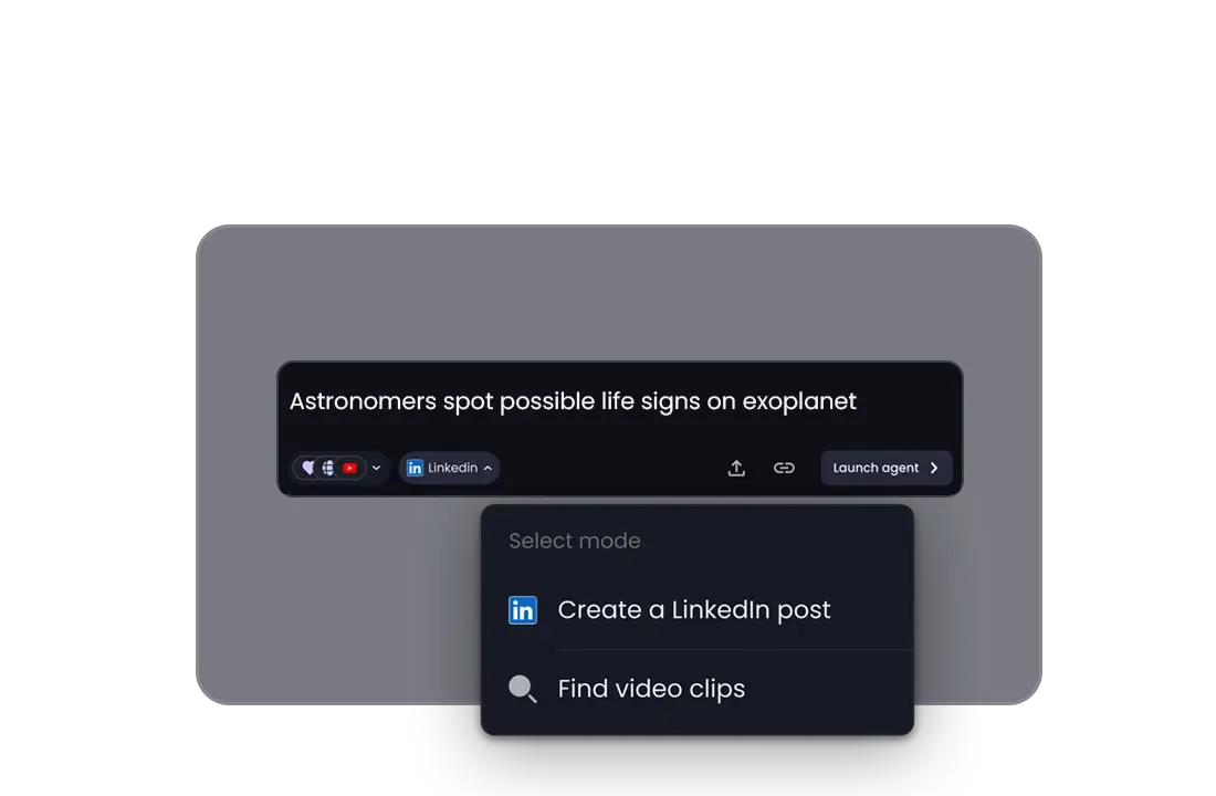 Describe your post idea