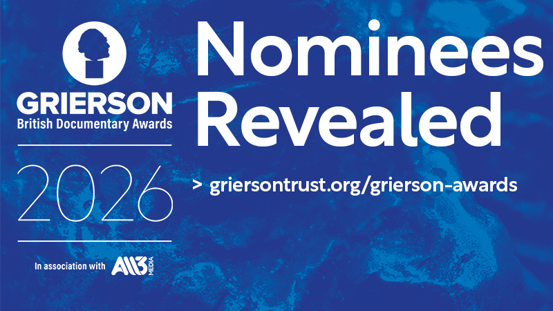 Announcing nominations for the 2026 British Documentary Awards