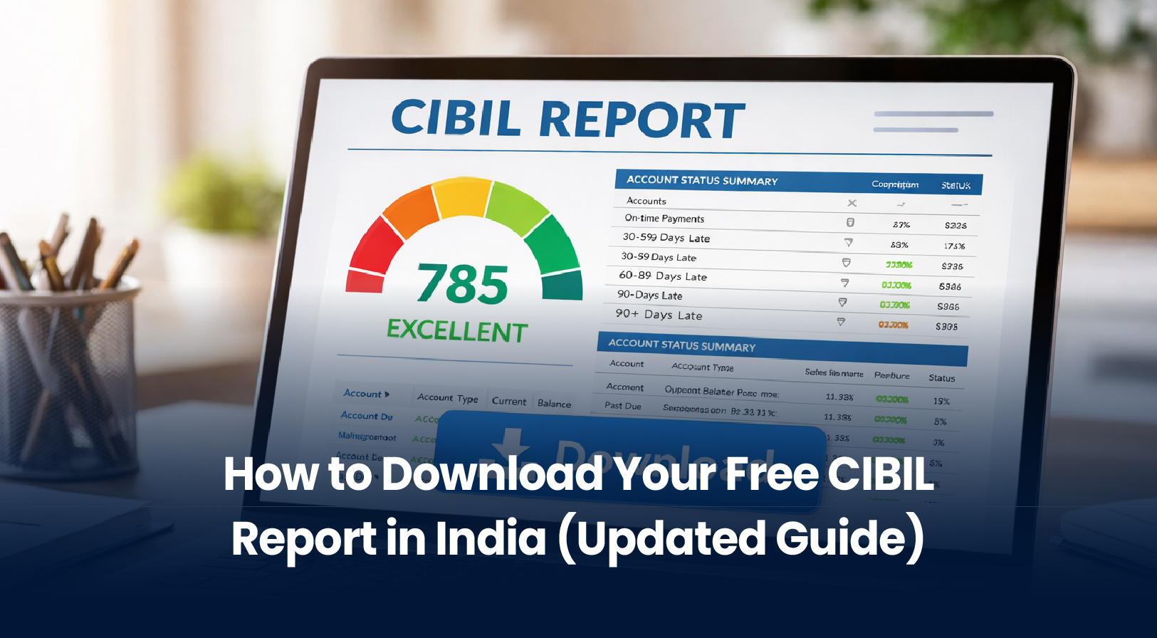 How to Download Free CIBIL Report: Complete Guide