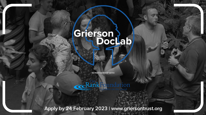 Grierson DocLab 2023 Applications Open!