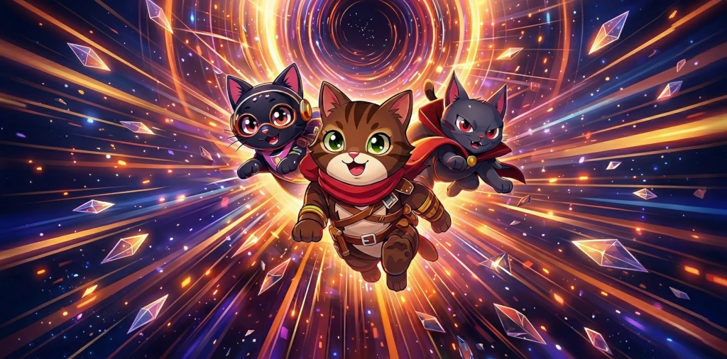 Catverse Clicker — key art