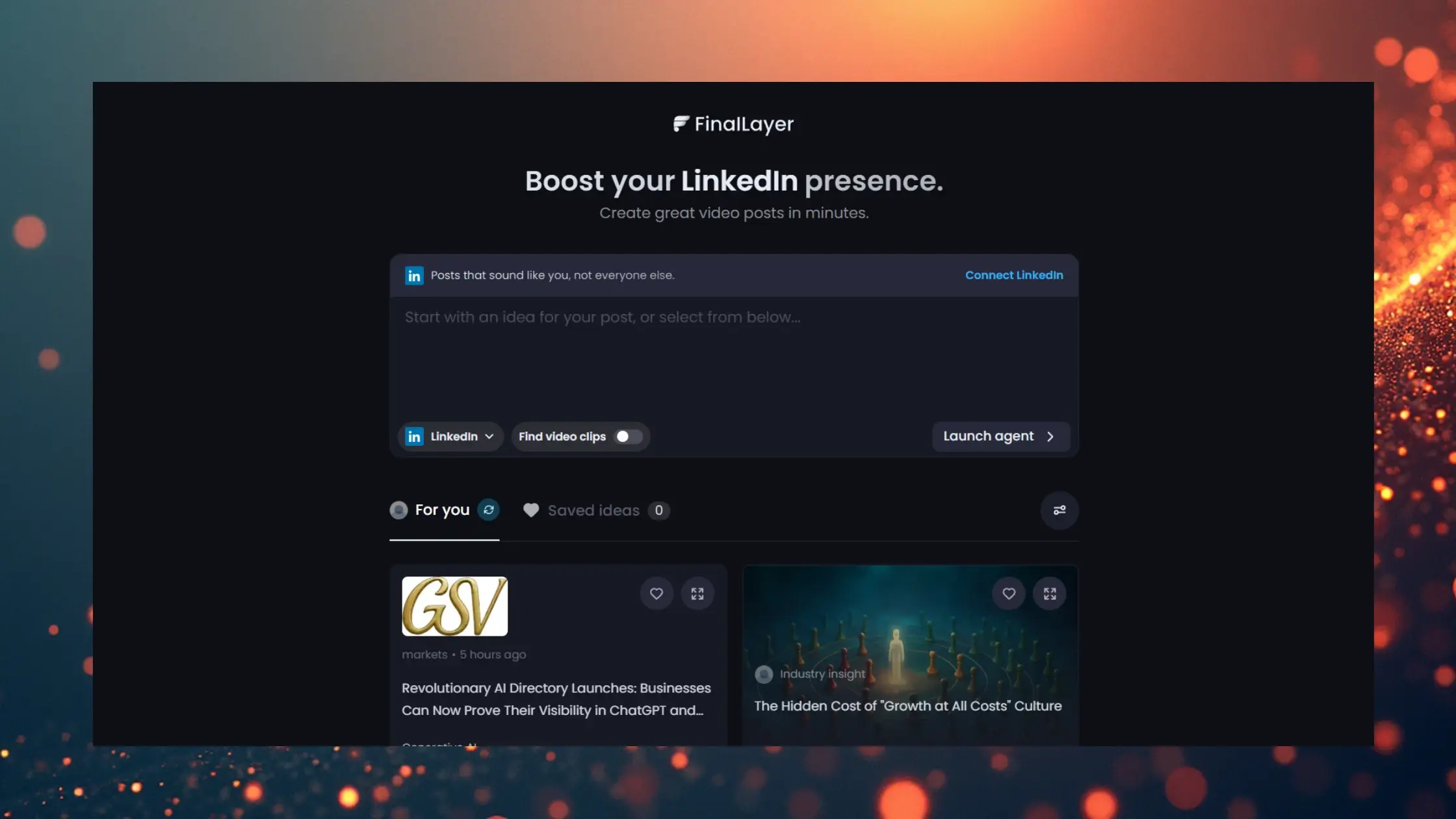 FinalLayer - Personalize Content Creation FinalLayer - Personalize Content Creation