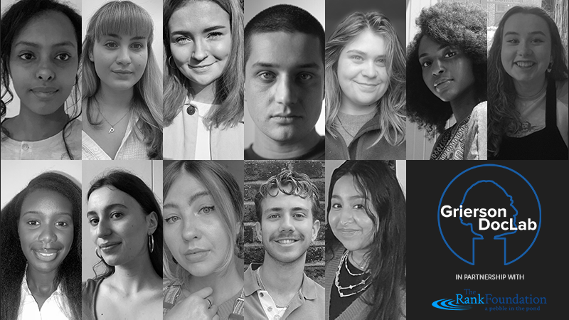 Announcing the 2023 Grierson DocLab trainees and supporting production companies