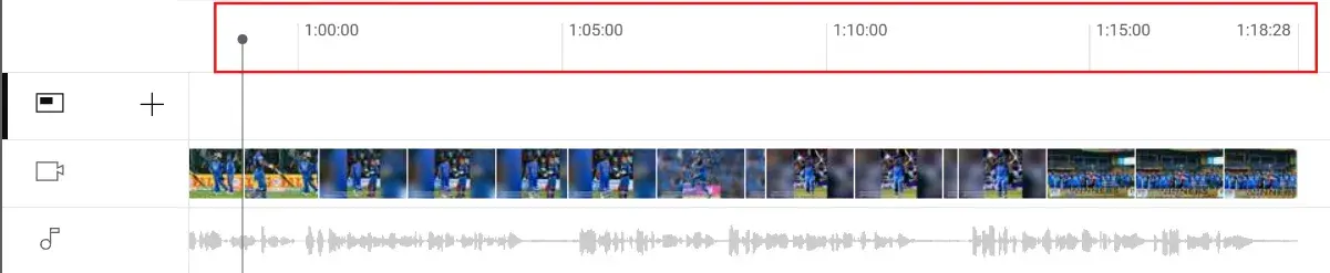 Screenshot of YouTube Studio interface showing End screen editor