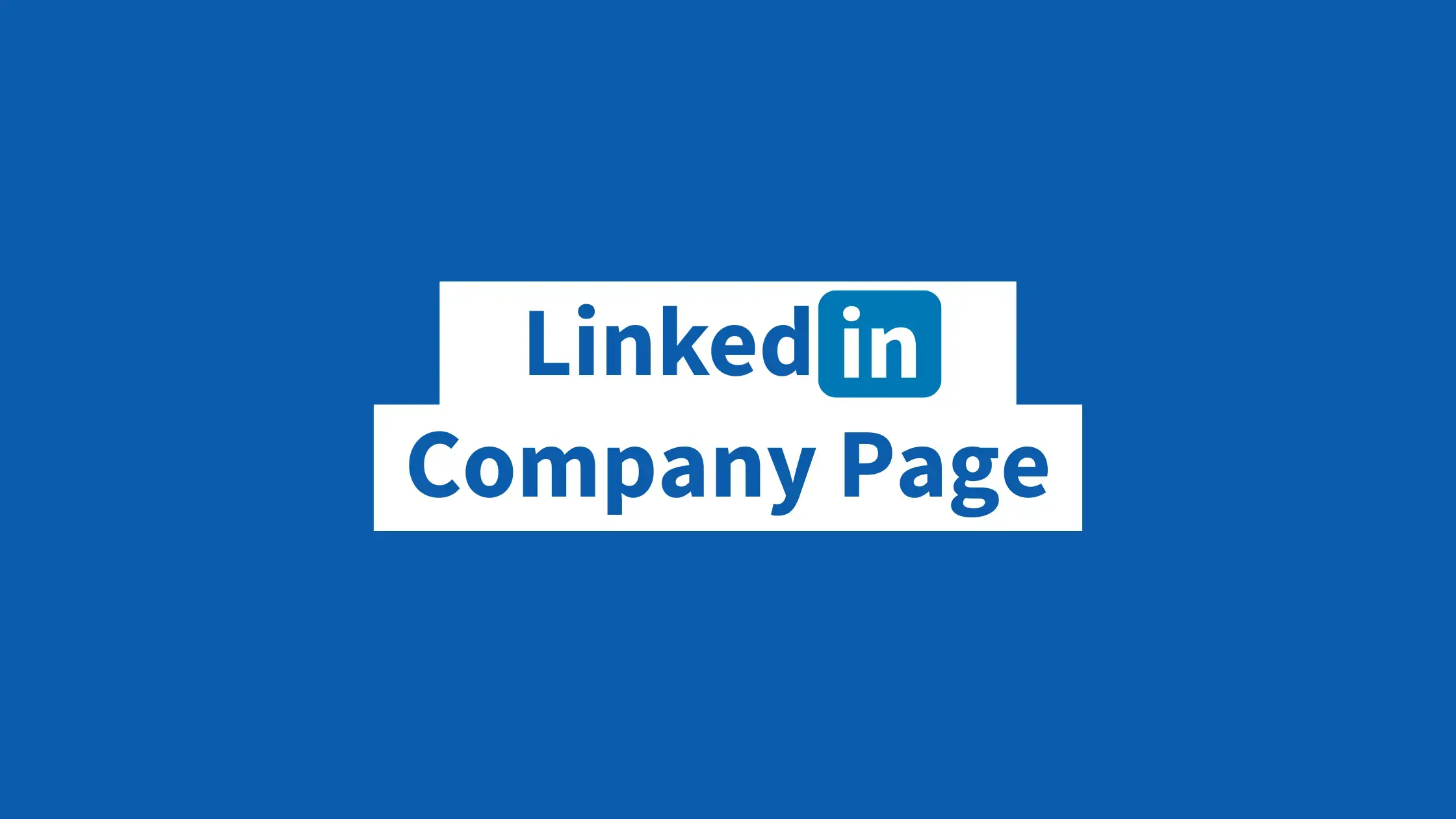 LinkedIn company page