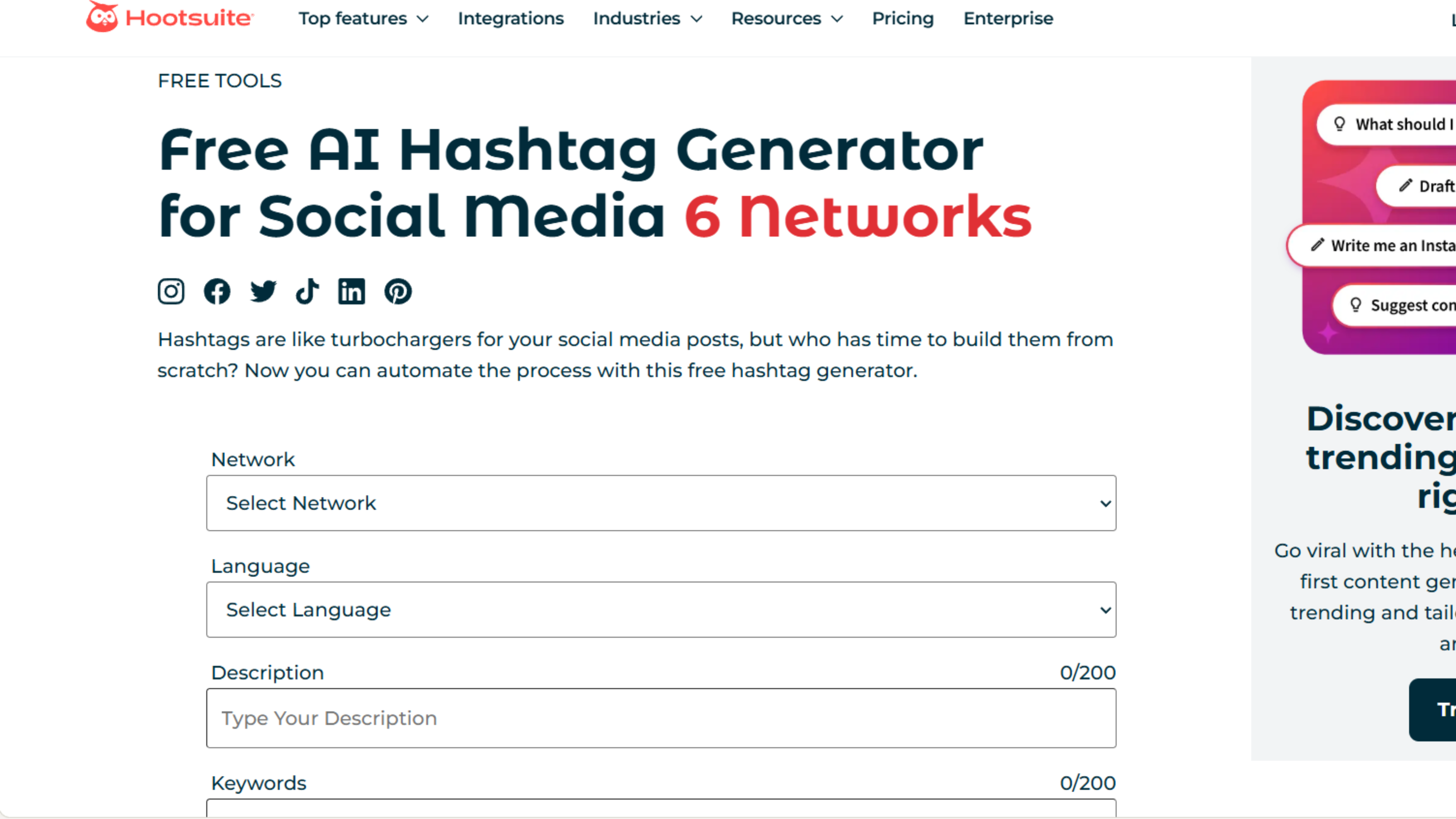 Hootsuite Preview of hootsuite