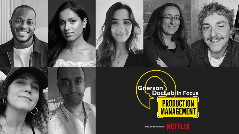 Announcing 2023 Grierson DocLab In Focus: Production Management trainees