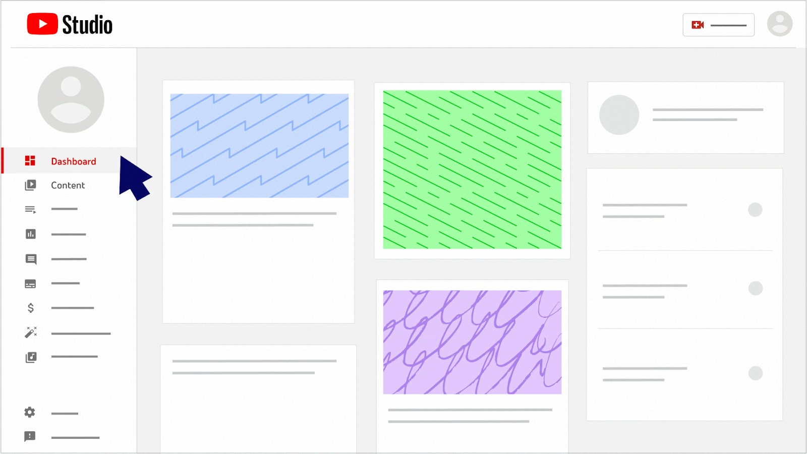 YouTube Analytics dashboard showing video view retention