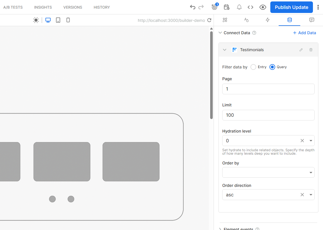 Flotiq plugin usage screenshot