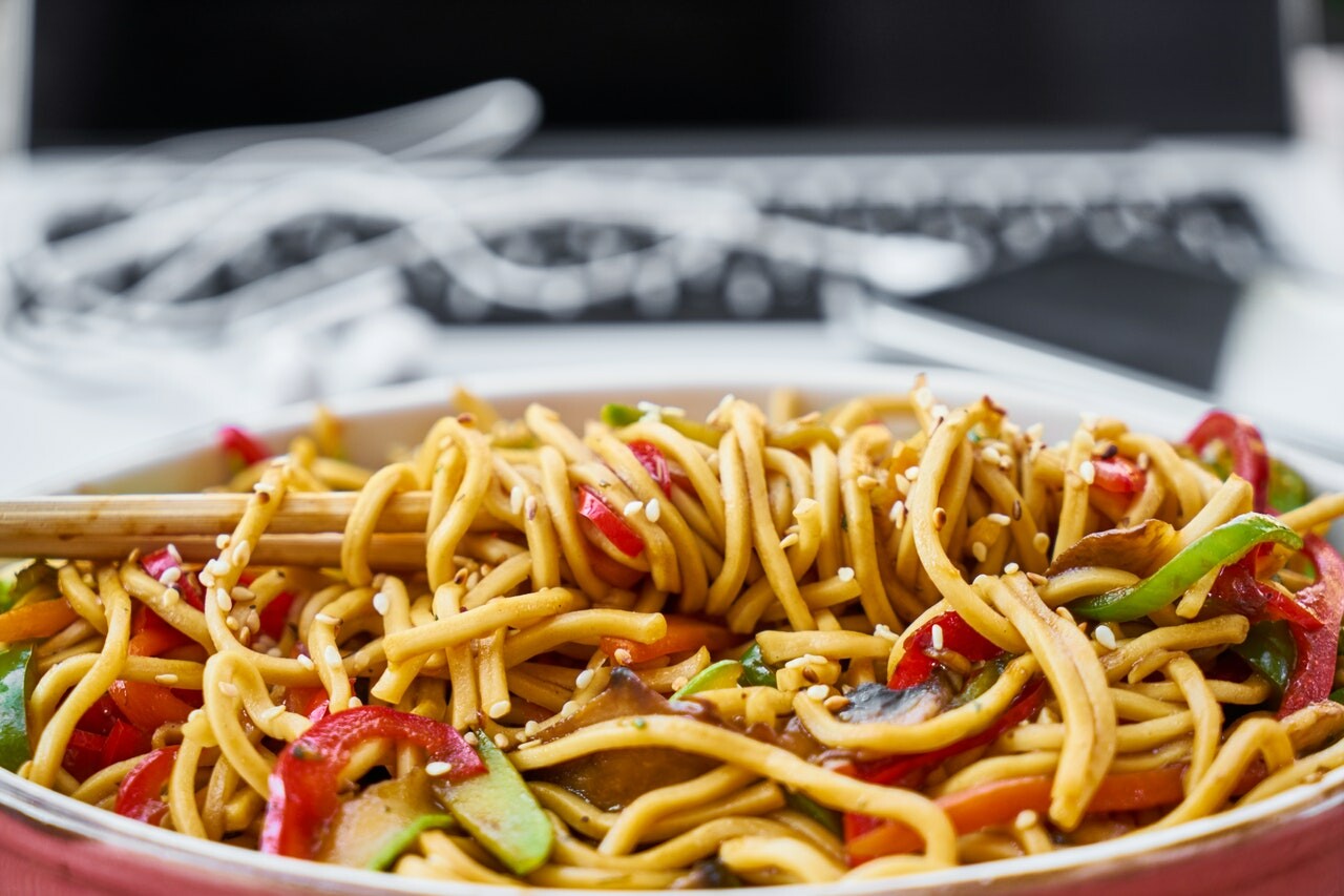Chicken Chow Mein Noodles