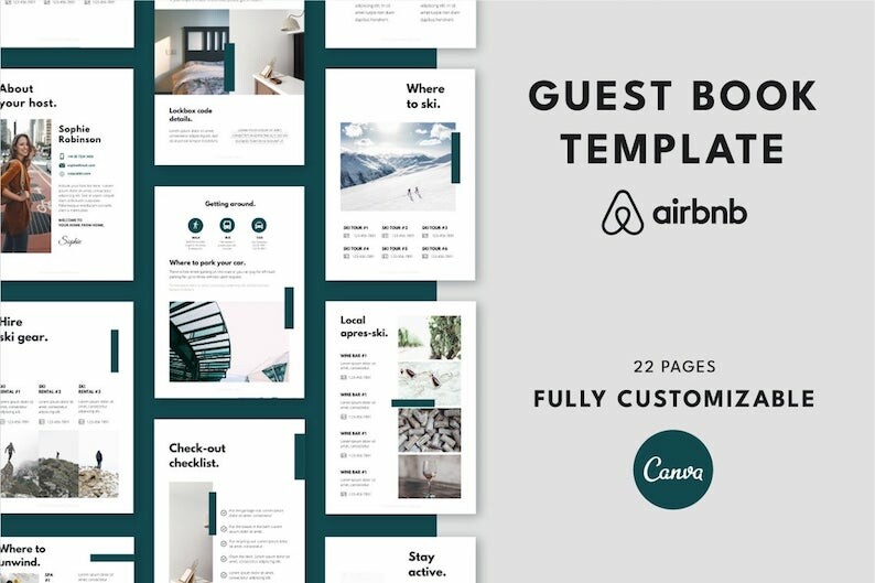 Airbnb House Manual Template Airbnbwelcome