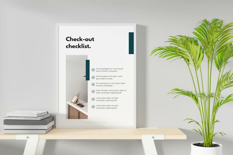 Airbnb Check In Instructions Template