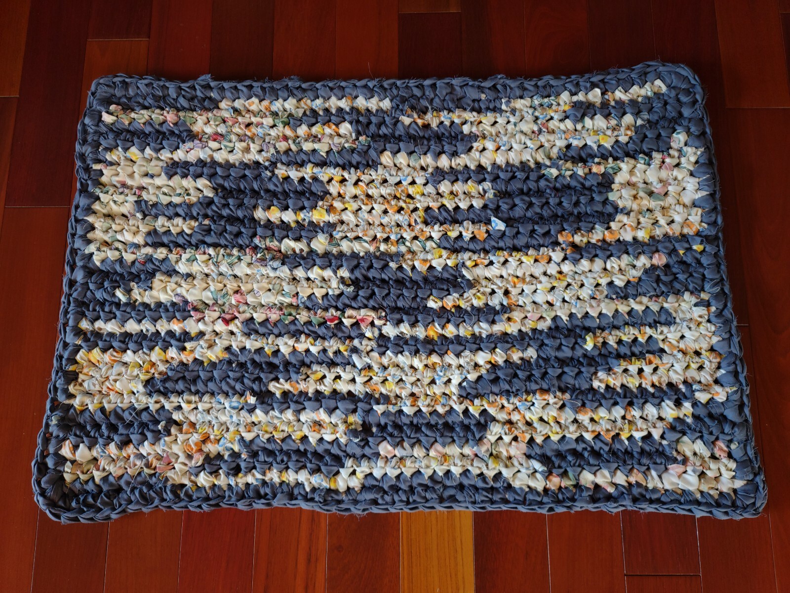 Blue Multi Color Rug