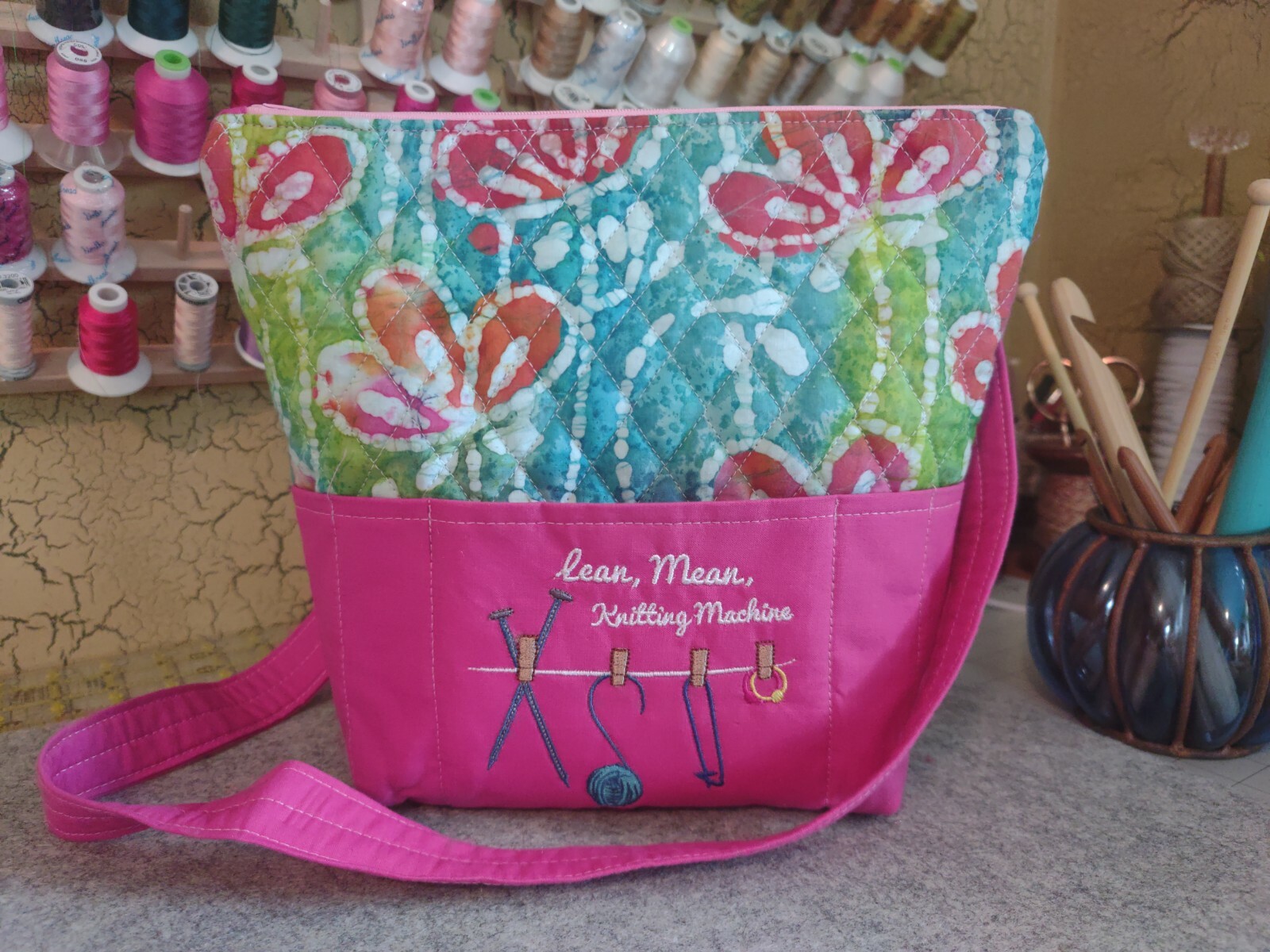 Lean Mean Knitting Machine