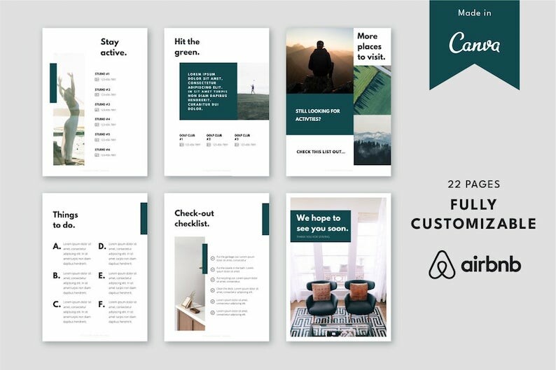 Airbnb House Manual Template