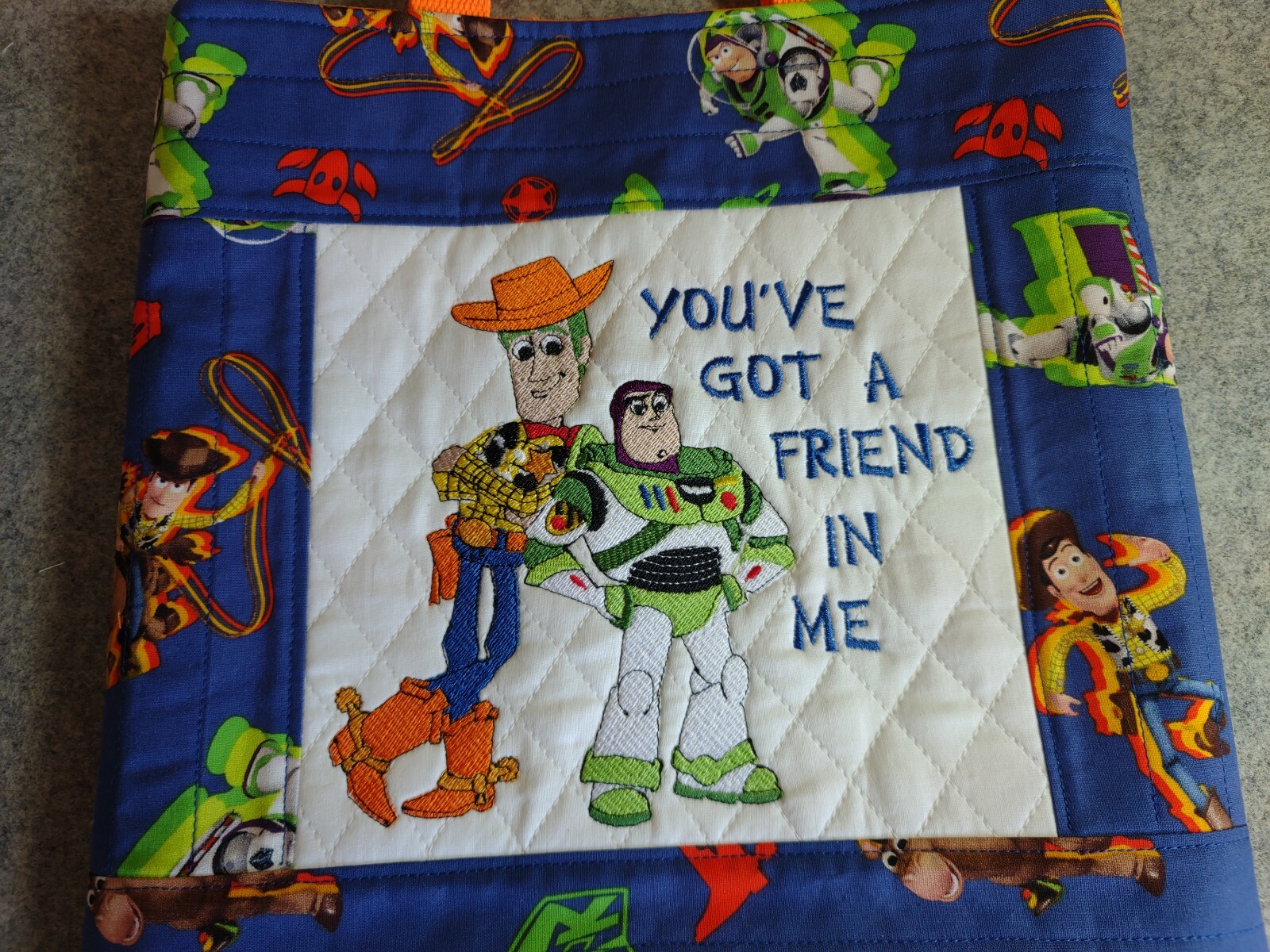 Woody and Buzz Bag