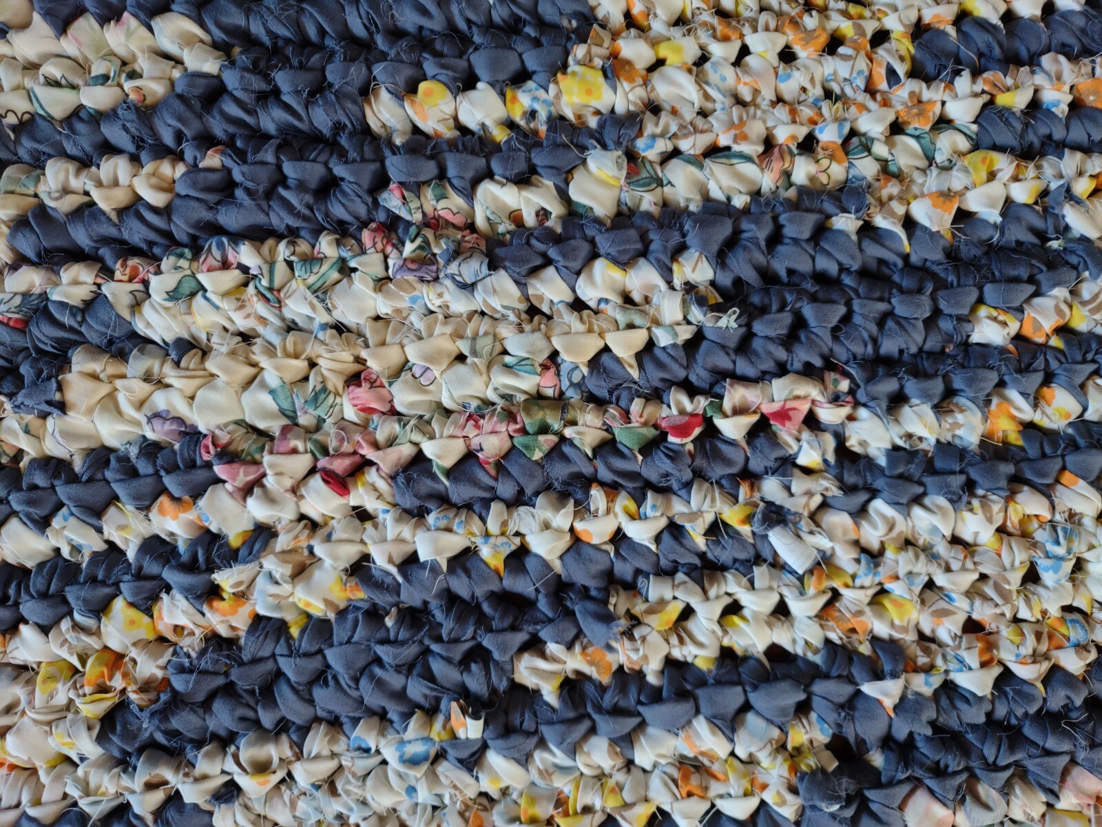 Blue Multi Color Rug