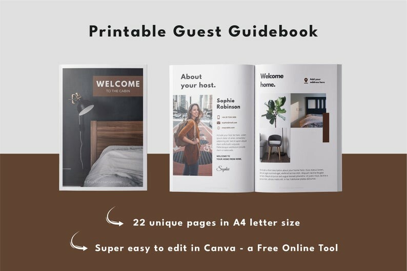 Airbnb Guidebook Template